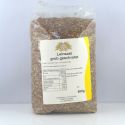 Leinsamen geschrotet